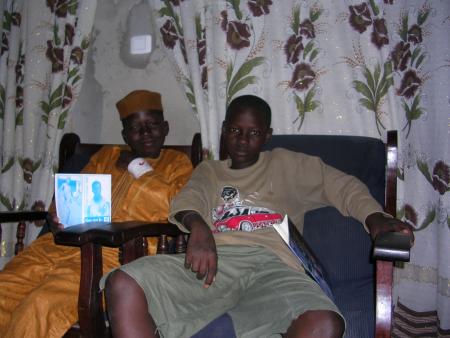 mon cousin et moi